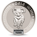 Australia 1 Oz Platinum Koala Random Year (BU)